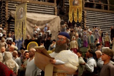 Виртуальное сопровождение картины «Воззвание Минина»