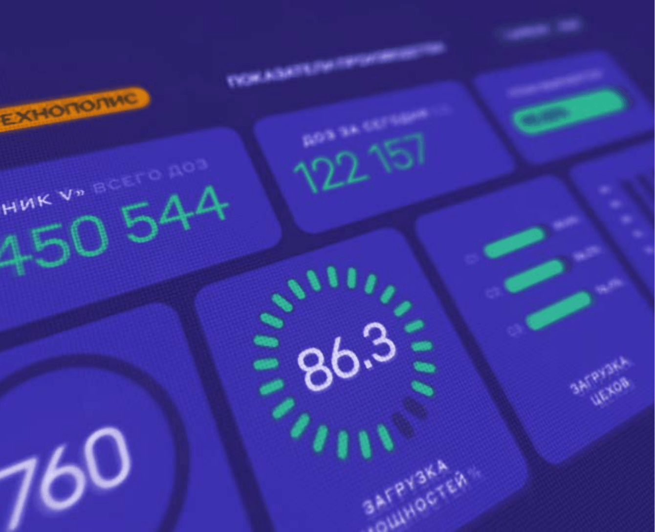 Фирменный стиль производства вакцин группы компаний «Р-Фарм»