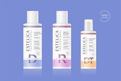 Косметика ESTELICA - брендинг, фирменный стиль, дизайн упаковки и этикетки