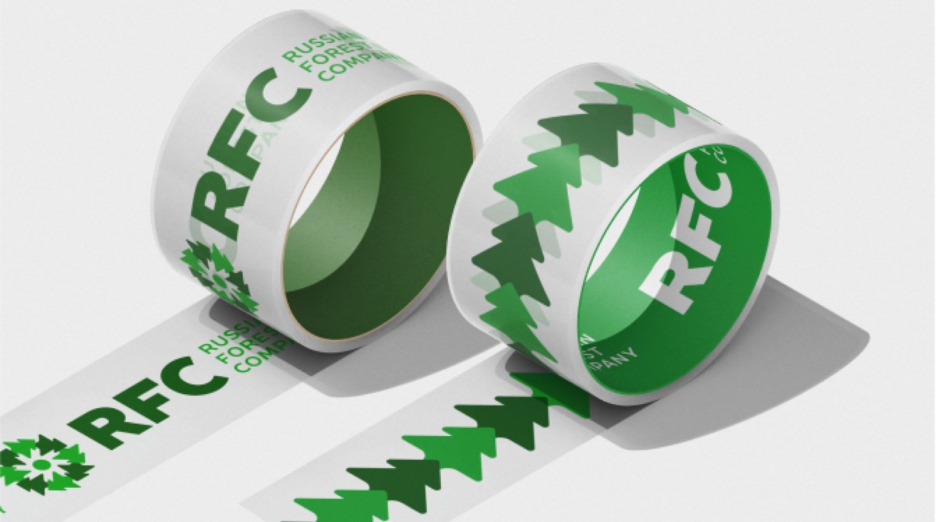 Логотип компании «Russian Forest Company»