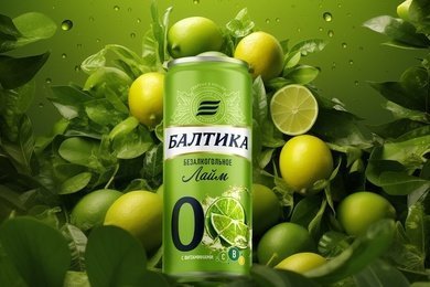 Освежающий дизайн линейки «Балтика 0»