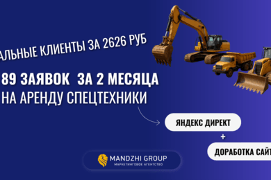 89 заявок на аренду спецтехники за 2 месяца