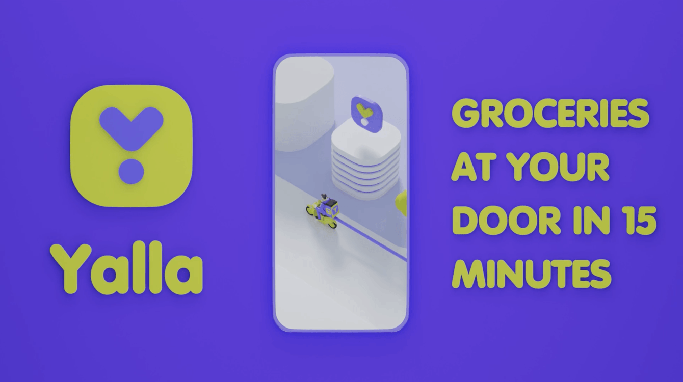 Дизайн социальных сетей и анимации для Yalla Market