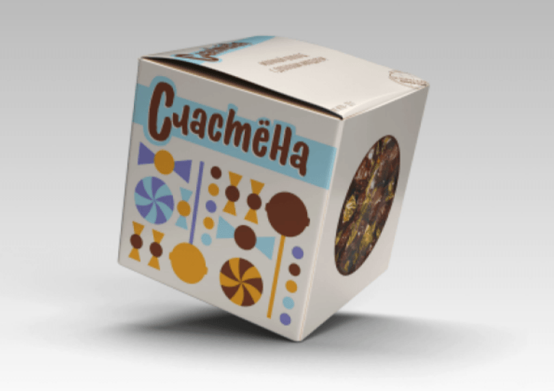 Упаковка для конфет ручной работы