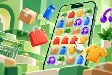 Игра для сервиса продажи товаров