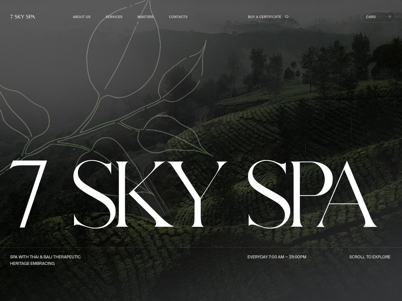 7 Sky Spa — аутентичный спа-салон в Лондоне