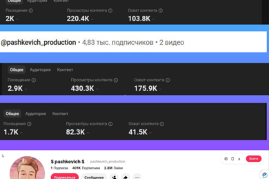 Настройка и ведение таргетированной рекламы для популярных музыкантов, блогеров