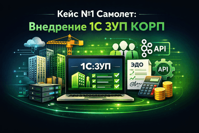 Поддержка и развитие HR-ландшафта 1С в ГК «Самолет»
