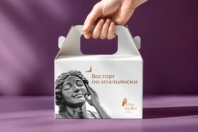 CheBello!: нейминг, логотип и фирменный стиль итальянского ресторана