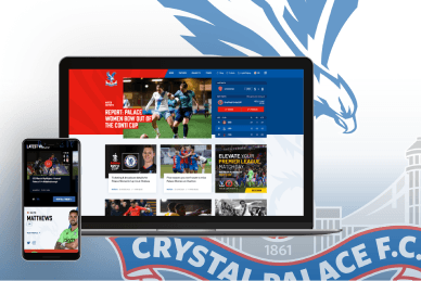 Фанатский сервис для Crystal Palace: многофункциональная веб-платформа футбольного клуба