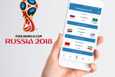 Веб-сайт и мобильное приложение FIFA 2018 в России