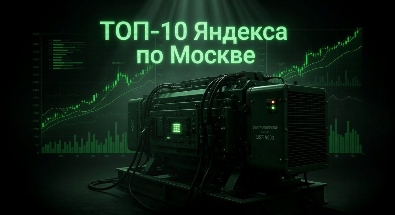 Продвижение сайта по продажам электрогенераторов