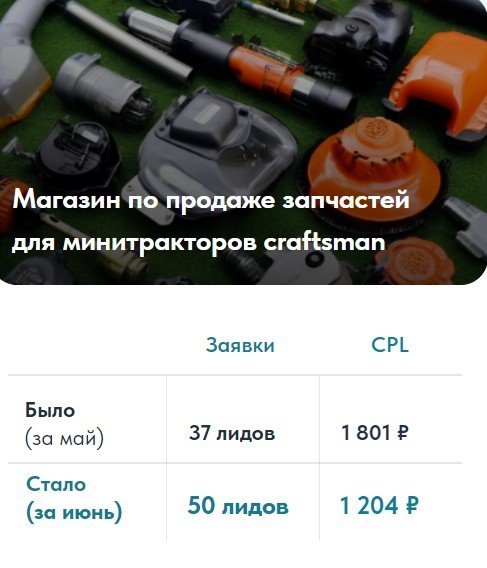 Магазин по продаже запчастей для минитракторов craftsman