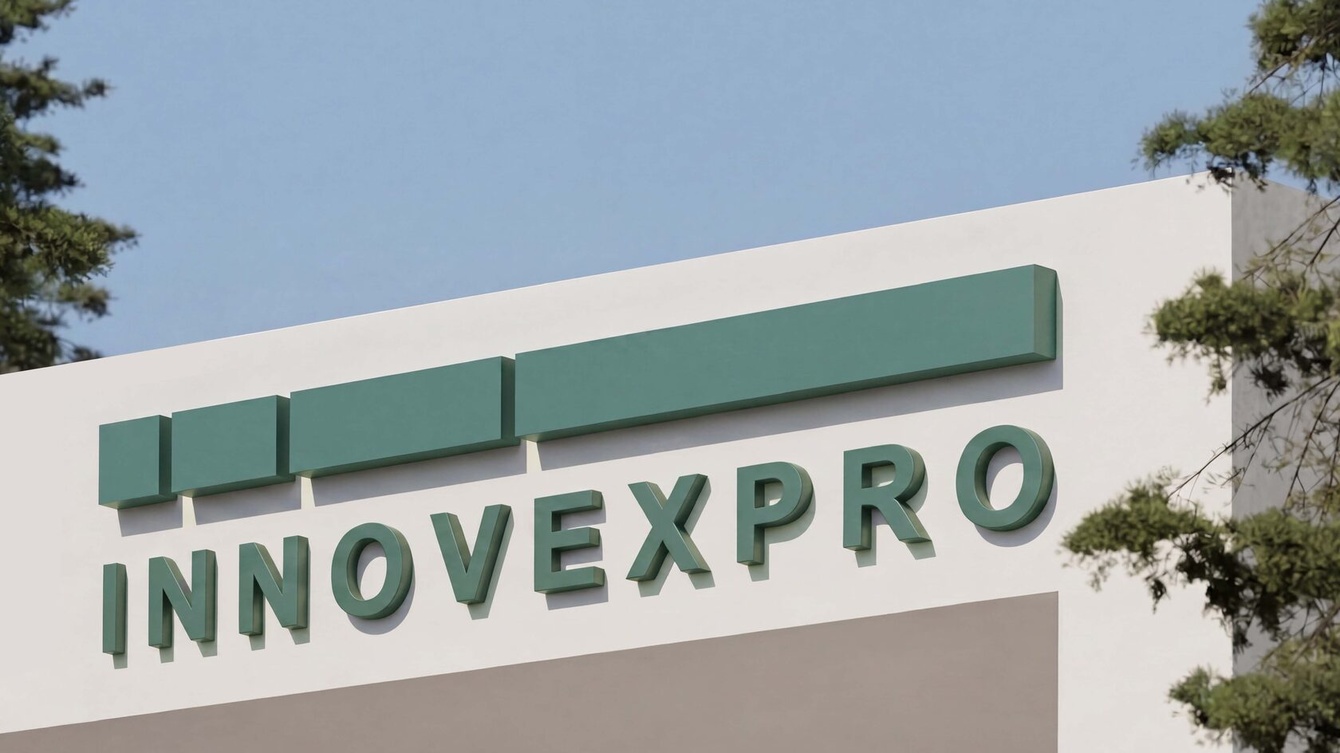 Комплексный ребрендинг Innovex Pro: разработка платформы бренда, названия, фирменного стиля.