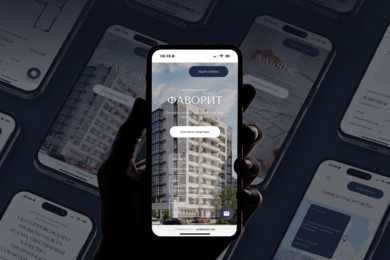 Сайт для премиального жилого комплекса Фаворит