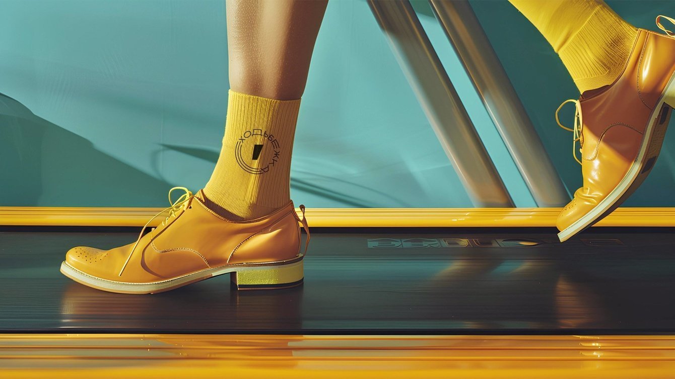 Хоть ходи, хоть беги. Фирменный стиль забега для креативных сил «Ходьбежка»