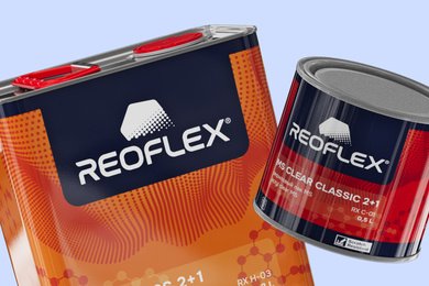 Reoflex. TM/Упаковка материалов для ремонта и покраски авто.