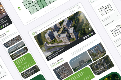 Разработка мультиязычного сайта для ЖК 