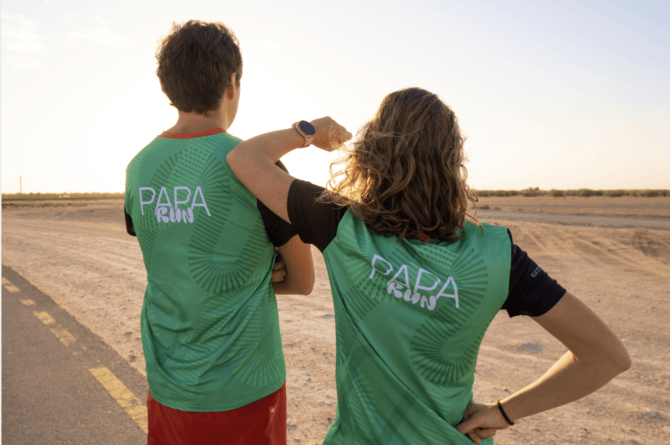 Как мы вместо сайта сделали фирстиль. Лендинг для бегового клуба PapaRun