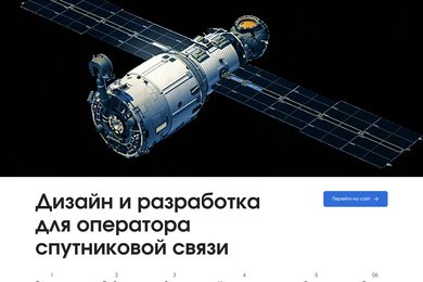 Разработка корпоративного сайта для оператора спутниковой связи СатисСвязь
