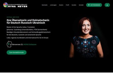 Iryna Meyer Translation services