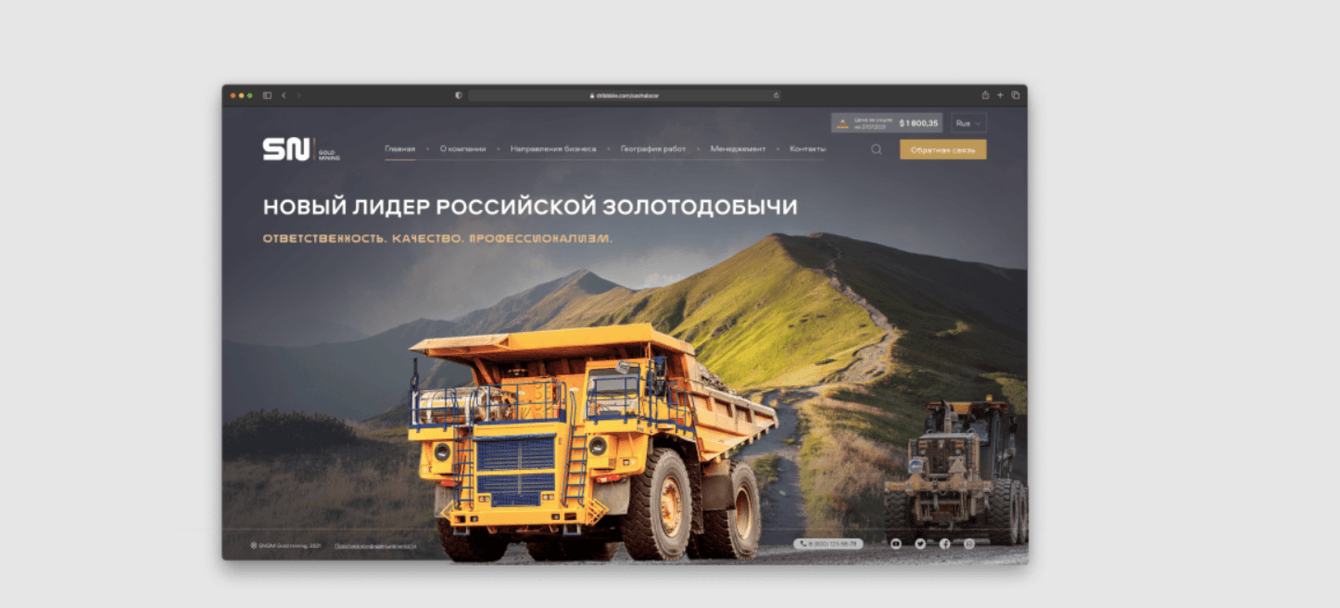 Добывающая компания Goldmining