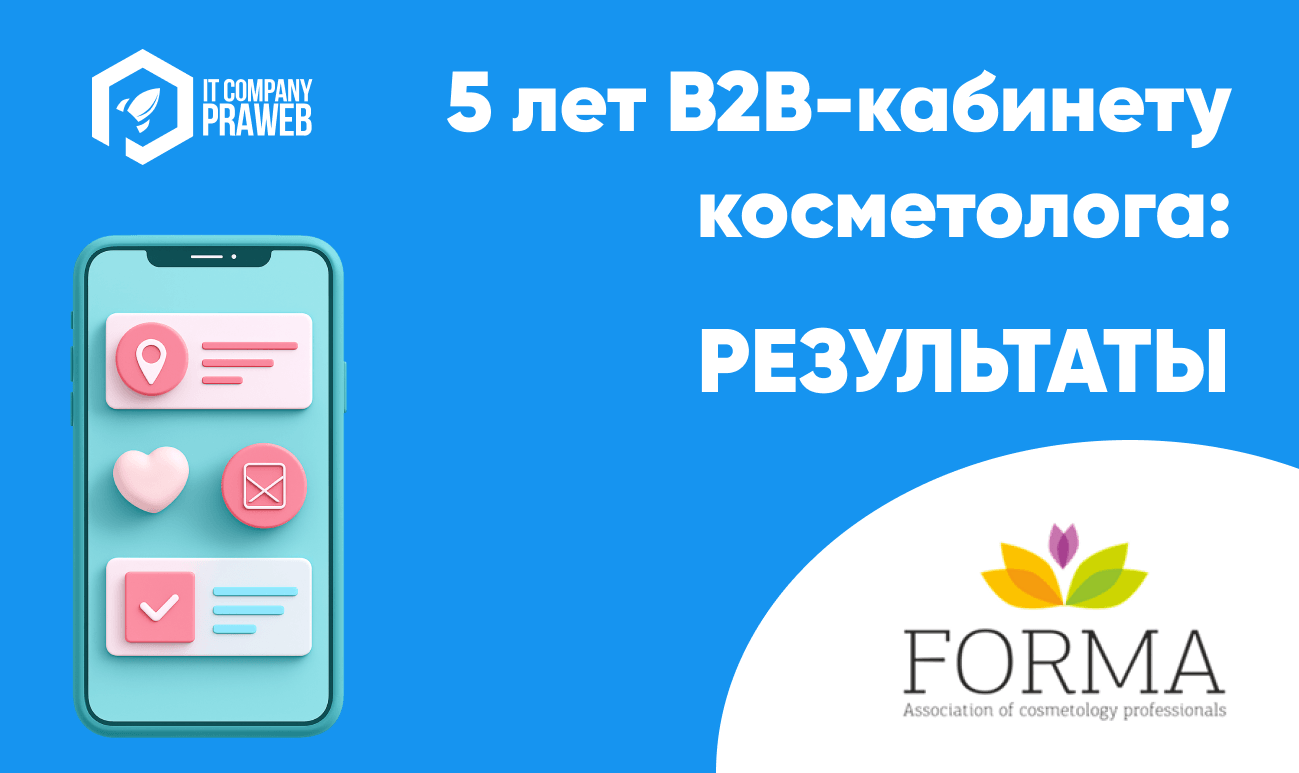 5 лет B2B-кабинету косметолога: результаты