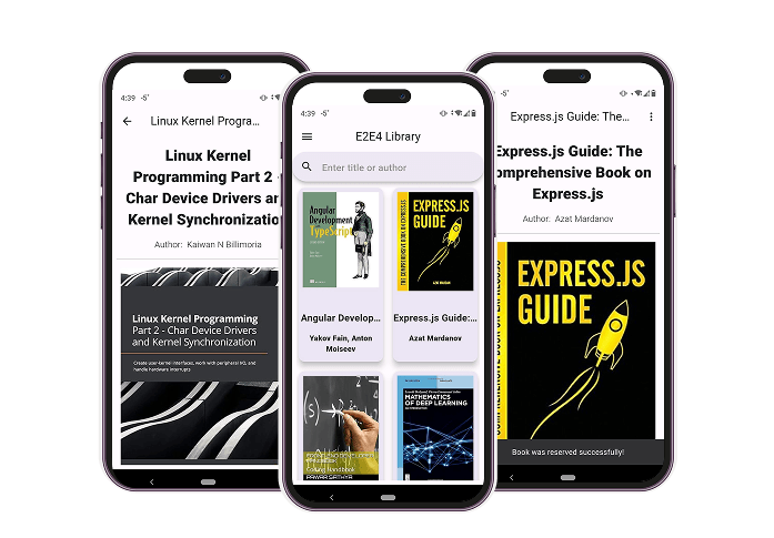 Приложение "Библиотека"