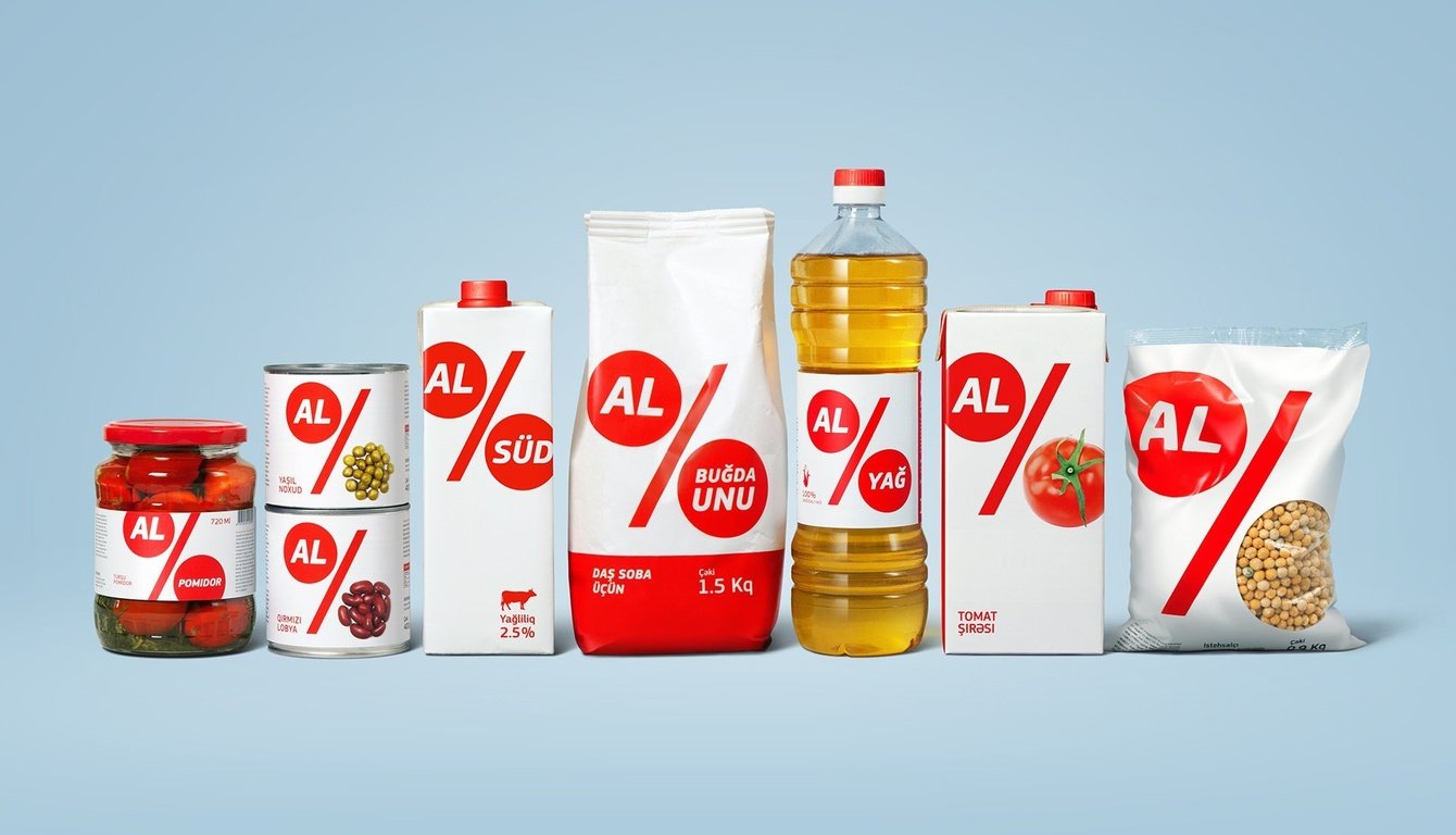 Al Market Private Label: дизайн упаковки собственной торговой марки