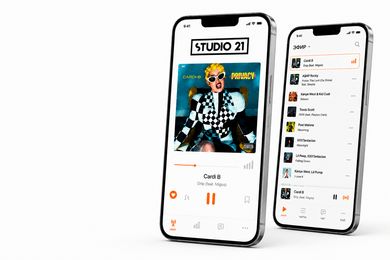 Studio 21 — мобильное приложение для цифрового радио