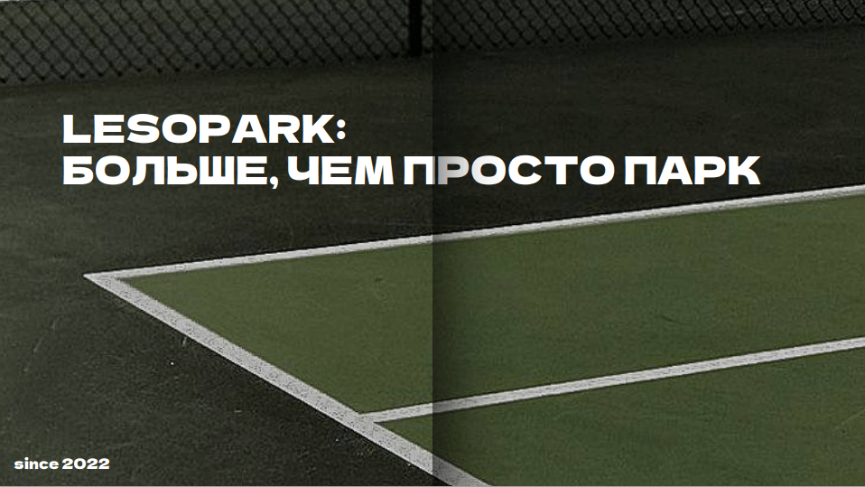 Лесопарк: больше, чем просто парк