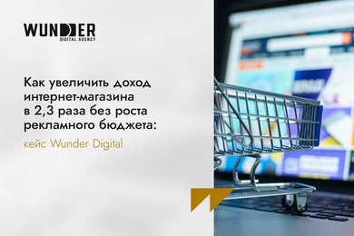 Как увеличить доход интернет-магазина в 2,3 раза без роста рекламного бюджета: кейс Wunder Digital
