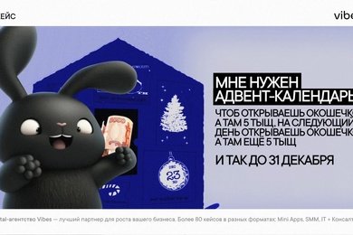 Еще раз о Telegram Mini Apps: как мы создали интерактивный адвент-календарь для Банка ВТБ