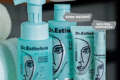 Dr. Esthetica - набор товарных карточек для маркетплейсов