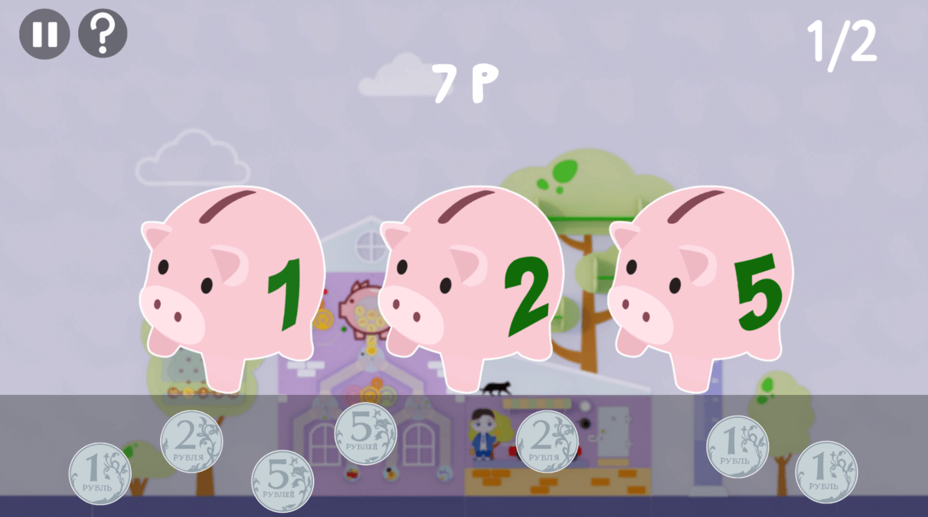 Образовательная игра для детей: реализация кода и геймплейной логики по ТЗ заказчика