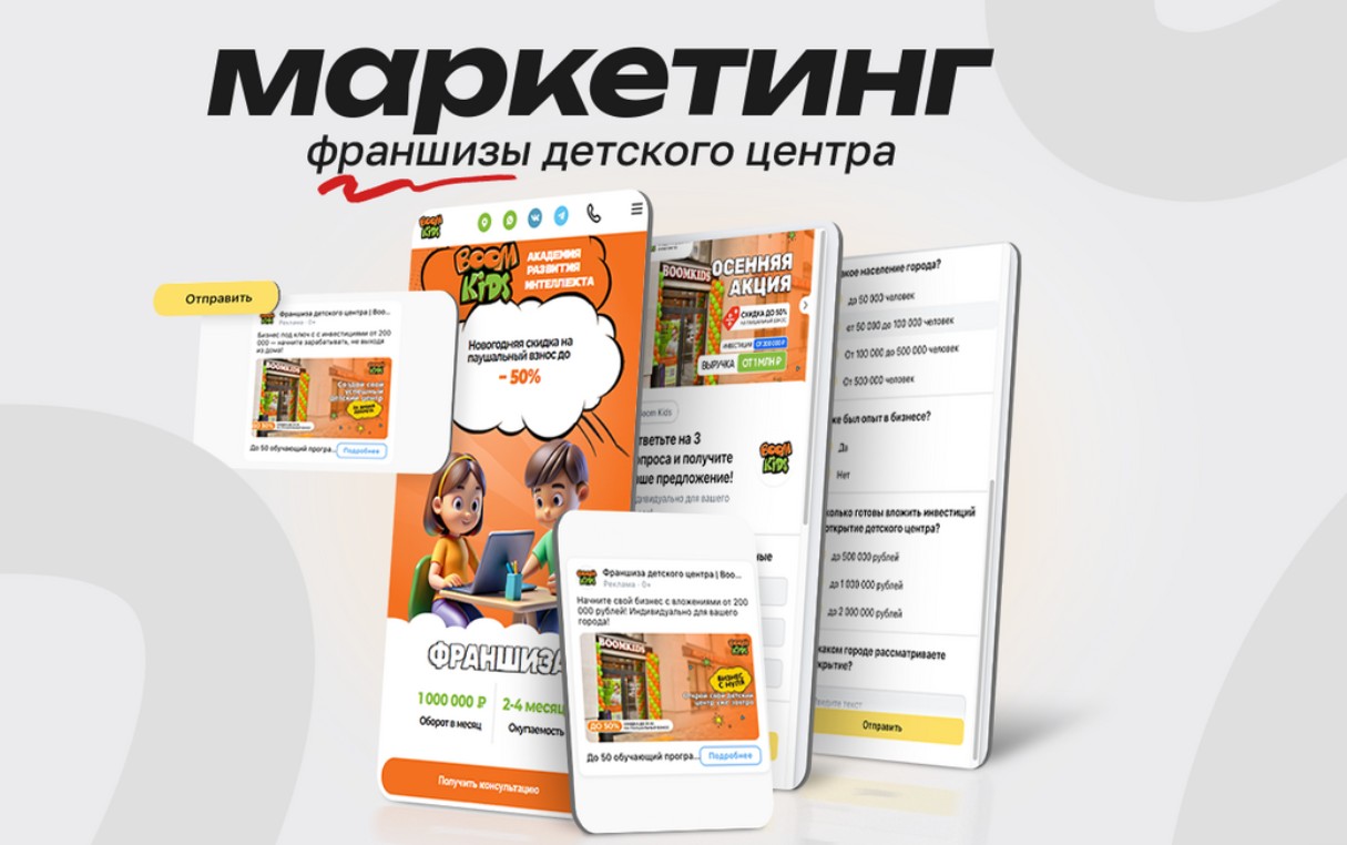 Маркетинг франшиз детского центра