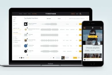 Музыкальный маркетплейс для автора голливудских трейлеров. Кейс Purrweb