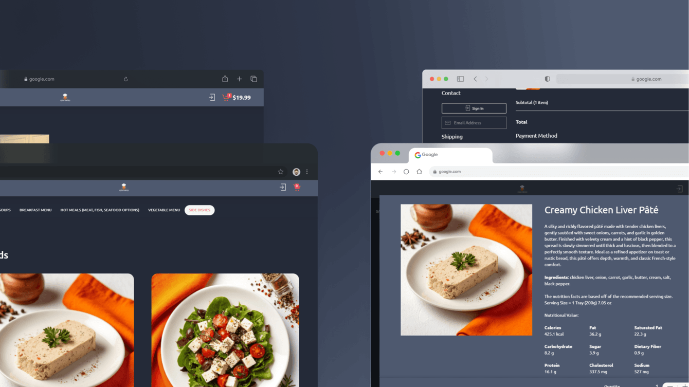 Разработка платформы для доставки еды FoodService