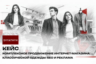 Комплексное продвижение интернет-магазина классической одежды: SEO и реклама