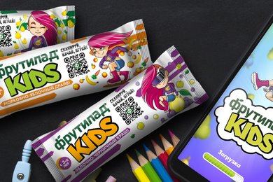 Фрутилад Kids: Приложение для повышения лояльности к бренду