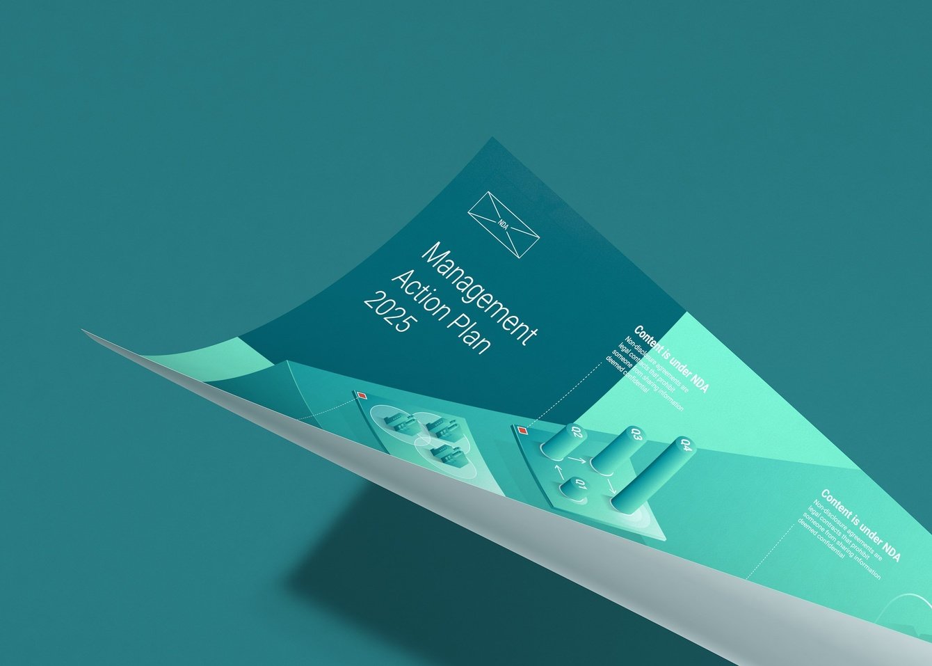 Инфографика о стратегии нефтегазохимической компании