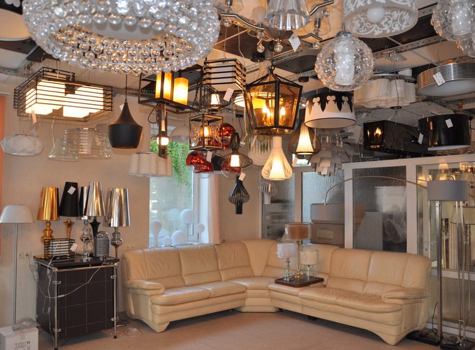 Раскрутка магазина люстр и светильников