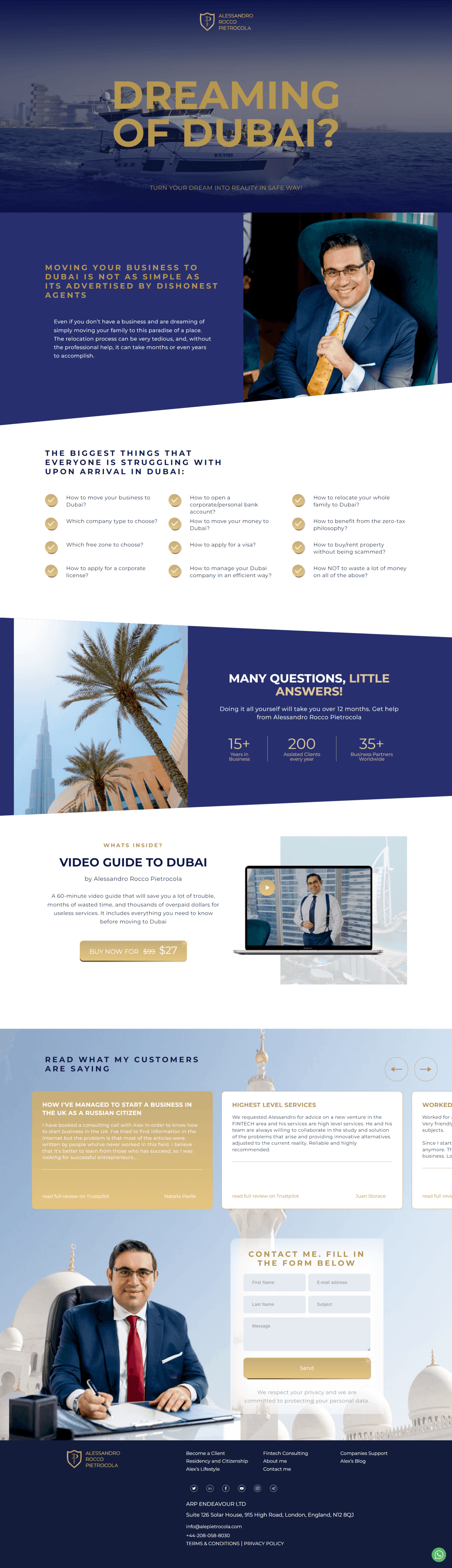 Landing Page