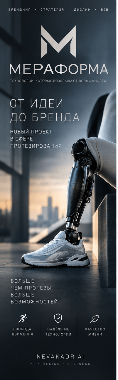 МЕРАФОРМА — позиционирование и B2B-упаковка бренда