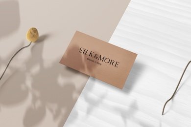 Разработка брендинга для магазина одежды Silk&More
