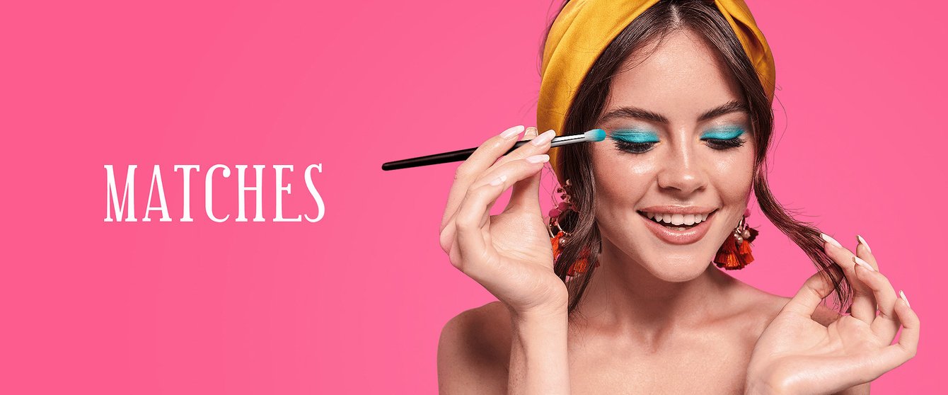 Упаковка палеток для теней Matches