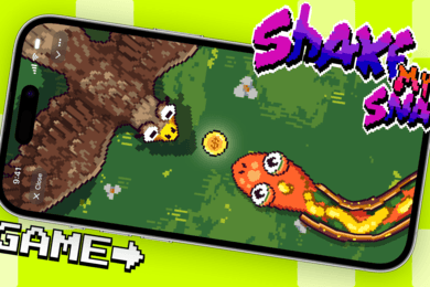 Причина тряски? Shake My Snake: Разработка игры в Telegram Mini App