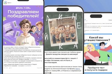 Трансформация телеграм-канала Авито