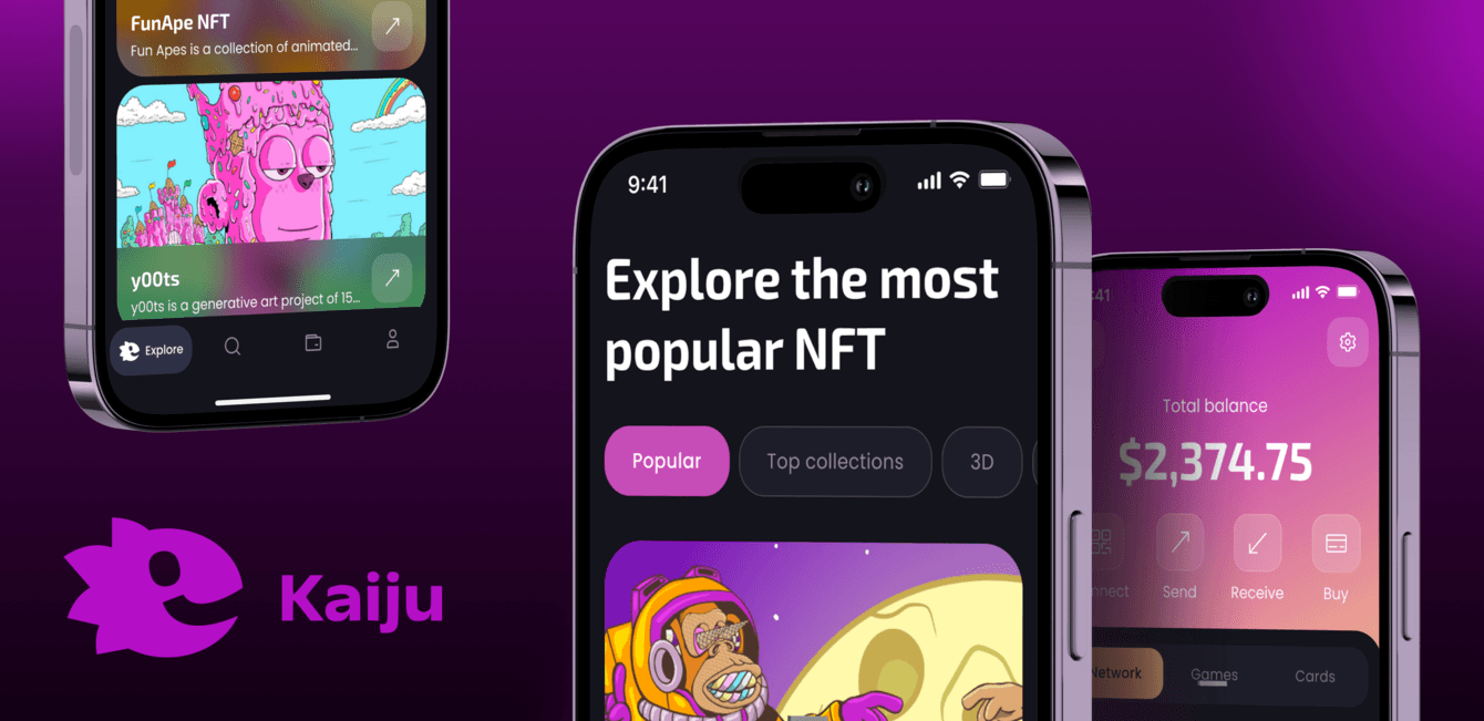 Сделали дизайн криптокошелька за 2 месяца и помогли привлечь пользователей