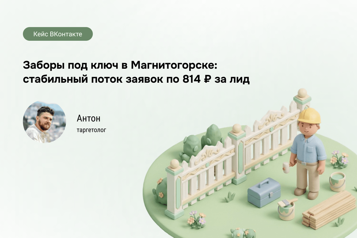 Магнитогорск: 983 лидa через VK Ads — кейс
